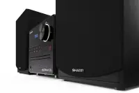 Sharp XL-B517D(BK) Hi-Fi Micro System, CD/FM/USB/Bluetooth v5.0, Aux-in, 45W, Black | Sharp | Hi-Fi Micro System | XL-B517D(BK) | Black | USB port | AUX in | Bluetooth | CD player | FM radio | Wireless connection – pilt 22