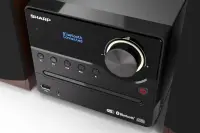 Sharp | Hi-Fi Micro System | XL-B517D(BR) | Brown | USB port | AUX in | Bluetooth | CD player | FM radio | Wireless connection – pilt 2