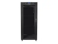 LANBERG rack cabinet 27U 600x600 glass