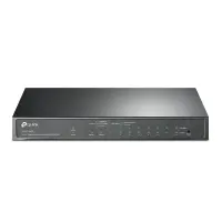 Switch|TP-LINK|Desktop/pedestal|9x10Base-T / 100Base-TX / 1000Base-T|1x10/100/1000BASE-T/SFP combo|PoE+ ports 8|123 Watts|TL-SG1210MPE