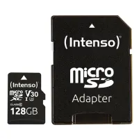 MEMORY MICRO SDXC 128GB C10/W/ADAPTER 3433491 INTENSO – pilt 2
