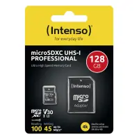 MEMORY MICRO SDXC 128GB C10/W/ADAPTER 3433491 INTENSO – pilt 5