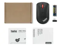 Lenovo ThinkPad USB-C Wireless Compact hiir Kontor Mõlemakäeline Raadioside Optiline 2400 DPI – pilt 13