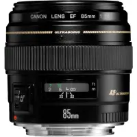 Canon EF 85mm f/1.8 USM SLR Telefoto-objektiiv Must