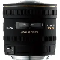 Sigma EX 4.5mm F2.8 DC Zirkular-Fisheye Sony
