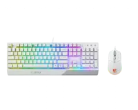 MSI | Vigor GK30 COMBO WHITE | Keyboard and Mouse Set | Wired | Mouse included | US | White