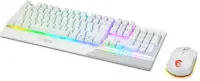 MSI | Vigor GK30 COMBO WHITE | Keyboard and Mouse Set | Wired | Mouse included | US | White – pilt 6
