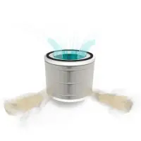 Duux | HEPA+Carbon filter for Bright Air Purifier | Suitable for Sphere air purifier (DXPU06 or DXPU07) | White – pilt 7