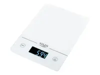 Adler | Kitchen scales | AD 3170 | Maximum weight (capacity) 15 kg | Graduation 1 g | Display type LCD | White