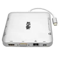 Tripp Lite U442-DOCK2-S sülearvuti dokk ja pordireplikaator Juhtmega ühendatud USB 3.2 Gen 2 (3.1 Gen 2) Type-C Hõbe – pilt 4