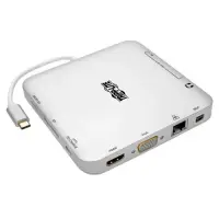 Tripp Lite U442-DOCK2-S sülearvuti dokk ja pordireplikaator Juhtmega ühendatud USB 3.2 Gen 2 (3.1 Gen 2) Type-C Hõbe – pilt 5