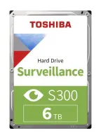 HDD|TOSHIBA|S300|6TB|SATA 3.0|128 MB|5400 rpm|3,5"|HDWT860UZSVA