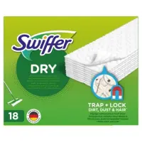 Põrandapuhastuslapid SWIFFER varrele kuivad 18tk