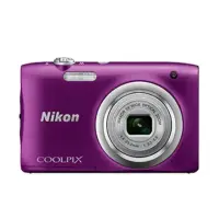 Nikon COOLPIX A100 Compact camera, 20.1 MP, Optical zoom 5 x, Digital zoom 4 x, Image stabilizer, ISO 1600, Display diagonal 6.86 cm, Video recording, Lithium-Ion (Li-Ion), Purple
