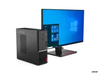 Lenovo Essential V35s-07ADA Desktop, SFF, AMD R5, R5-3500U, Internal memory 8 GB, DDR4, SSD 256 GB, AMD Radeon Vega 8, 9.0mm DVD±RW, Keyboard language Nordic, Windows 11 Pro, Warranty 12 month(s) – pilt 4