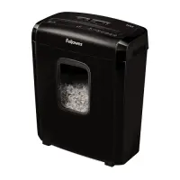 Powershred | 6M | Black | 13 L | Credit cards shredding | Paper handling standard/output 6 sheets per pass | Mini-Cut Shredder | Warranty 24 month(s)