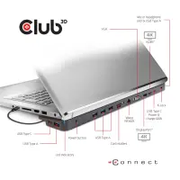 CLUB 3D USB 3.2 Gen1 Docking Station – pilt 2
