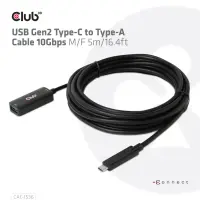 CLUB 3D USB GEN2 TYPE-C TO TYPE-A 5M