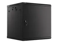 LANBERG Wall mount 19i 12U 600x600 black