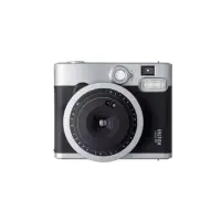 Fujifilm Instax Mini 90 NEO CLASSIC camera + Instax mini glossy (10) Black/Stainless steel, 0.3m - ∞