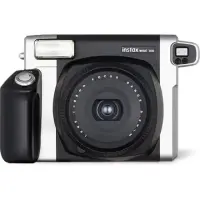 Fujifilm | Instax Wide 300 camera + Instax glossy (10) | Alkaline | Black/White | 0.3m - ∞ | 800