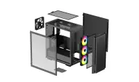 Deepcool | MID TOWER CASE | CG560 | Side window | Black | Mid-Tower | ATX PS2 – pilt 2
