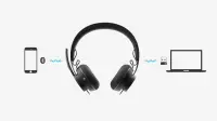 Logitech Zone Wireless Plus Kõrvaklapp Juhtmevaba Peavõru Calls/Music Bluetooth Must