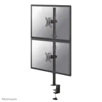 NEOMOUNTS vertical DualDeskmount 32i blk