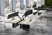 NEOMOUNTS NM Triple-Deskmount crossbar – pilt 6