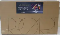 SALE OUT. Asus | ProArt Display Professional Monitor | PA278CV | 27 " | IPS | WQHD | 16:9 | 75 Hz | 5 ms | 2560x1440 | 350 cd/m² | HDMI ports quantity 2 | Gray | Warranty 24 month(s) | DAMAGED PACKAGING – pilt 3