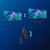 Philips | UltraWide LCD Monitor | 346E2CUAE | 34  " | VA | WQHD | 21:9 | 100 Hz | 4 ms | 3440 x 1440 | 300 cd/m² | HDMI ports quantity 1 | Black | Warranty 36 month(s) – pilt 2