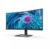 Philips | UltraWide LCD Monitor | 346E2CUAE | 34  " | VA | WQHD | 21:9 | 100 Hz | 4 ms | 3440 x 1440 | 300 cd/m² | HDMI ports quantity 1 | Black | Warranty 36 month(s) – pilt 12
