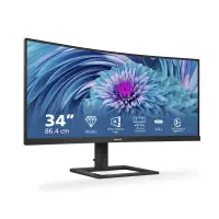 Philips | UltraWide LCD Monitor | 346E2CUAE | 34  " | VA | WQHD | 21:9 | 100 Hz | 4 ms | 3440 x 1440 | 300 cd/m² | HDMI ports quantity 1 | Black | Warranty 36 month(s) – pilt 16