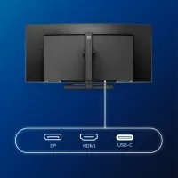 Philips | UltraWide LCD Monitor | 346E2CUAE | 34  " | VA | WQHD | 21:9 | 100 Hz | 4 ms | 3440 x 1440 | 300 cd/m² | HDMI ports quantity 1 | Black | Warranty 36 month(s) – pilt 22