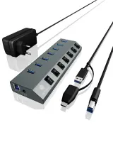 ICYBOX IB-HUB1701-C3 7-port hub