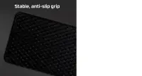 HyperX Wrist Rest - Keyboard - Full Size randmetugi Kumm Must – pilt 7