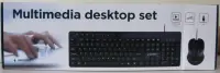 SALE OUT. Gembird KBS-UM-04 Multimedia desktop set, black, US-Layout | SALE OUT. | Gembird | Multimedia desktop set | KBS-UM-04 | USB Keyboard | Wired | Mouse included | US | Black | DAMAGED PACKAGING – pilt 9