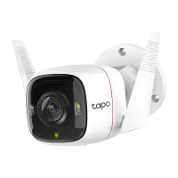 TP-Link Tapo C320WS Outdoor Security Wi-Fi Camera | TP-LINK | Outdoor Security Wi-Fi Camera | C320WS | Bullet | 4 MP | 3.89 mm | IP66 | H.264 | MicroSD