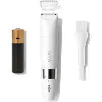 Braun | Body Mini Trimmer | BS1000 | Bulb lifetime (flashes) Not applicable | Number of power levels 1 | Wet & Dry | White – pilt 13