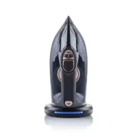 ETA | Iron | Kiara ETA127690000 | Cordless Steam Iron | 2200 W | Water tank capacity 220 ml | Continuous steam 40 g/min | Steam boost performance 90 g/min | Black