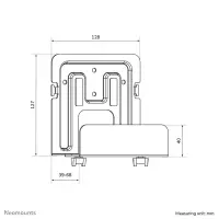 Neomounts AWL-450BL telerikinnituse tarvik – pilt 12