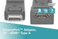 Digitus | DisplayPort to HDMI adapter | AK-340602-000-S | HDMI | DisplayPort | DP to HDMI