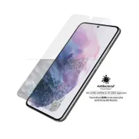 PanzerGlass | Samsung | Galaxy S22 | Tempered glass | Transparent | Case friendly. Compatible with ultrasonic fingerprint sensor. 100 % touch sensitivity. Antibacterial (ISO 22196 certified & JIS 22810 approved) | Screen Protector – pilt 16