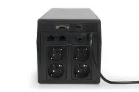 Digitus | Line-Interactive UPS | Line-Interactive UPS DN-170075, 1500VA, 900W, 2x 12V/9Ah battery, 4x CEE 7/7 outlet, 2x RJ45, 1x USB 2.0 type B, 1x RS232, LCD, Simulated Sine Wave, 380x158x198mm, 10.1kg | 1500 VA | 900 W – pilt 2