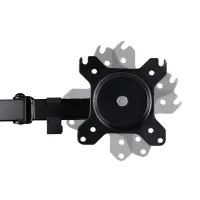 Trust GXT 1120 Mara Dual Monitor Arm 81,3 cm (32") Laud Must – pilt 19
