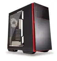 Case|IN WIN|Tower|ATX|EATX|MicroATX|Colour Black / Red|707BLACK