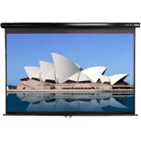 Elite Screens | Manual Series | M99UWS1 | Diagonal 99 " | 1:1 | Viewable screen width (W) 178 cm | Black