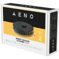 AENO RC3S Robot Vacuum, 2-in-1, Map Navigation, Turbo Mode, 2500Pa, Black