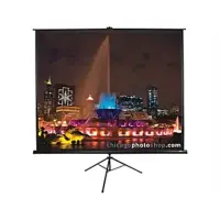Elite Screens | Tripod Series | T113UWS1 | Diagonal 113 " | 1:1 | Viewable screen width (W) 203 cm | Black