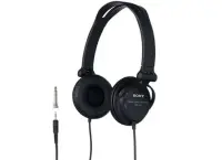 Sony MDR-V150 Headphones, Wired, On-Ear, Black